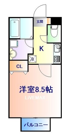 中野栄駅 徒歩14分 2階の物件間取画像